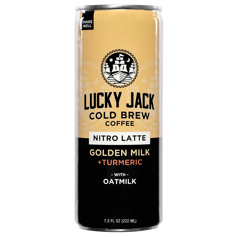 Golden Milk Nitro Latte | Lucky Jack Coffee — New in Coffee